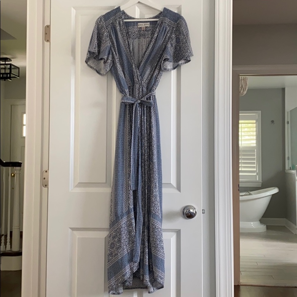 Knox Rose floral maxi dress NWOT